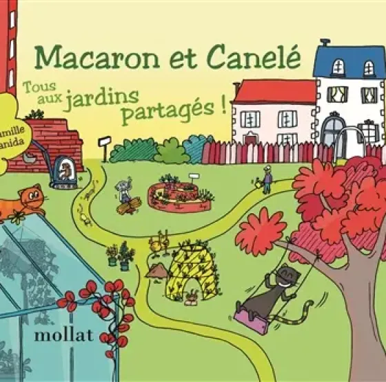 Macaron et Canelé, jardins - Piantanida