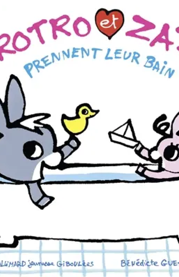 Trotro et Zaza prennent leur bain