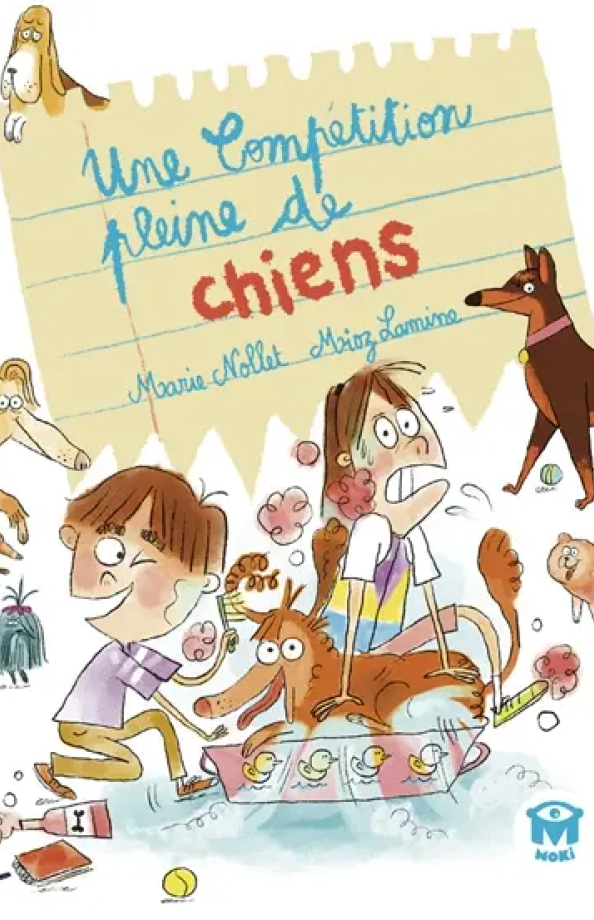 Une compétition pleine de chiens