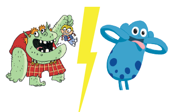 Battle de dessins monstres