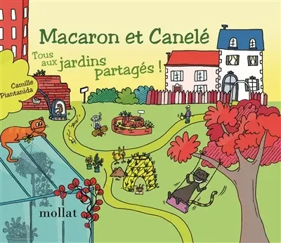 Macaron et Canelé, jardins - Piantanida