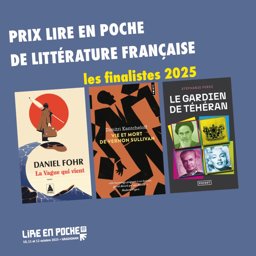 trois couvertures finalistes prix de litté française